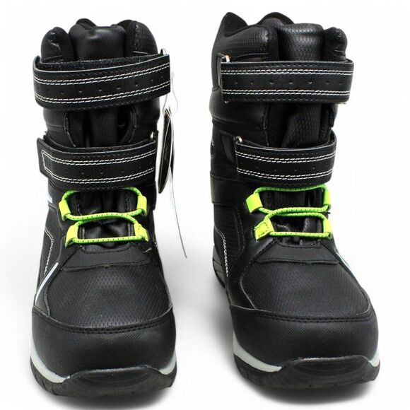 Totes Seth Black Neon Thinsulate Warm Youth Winter Boots - Picture 4 of 9